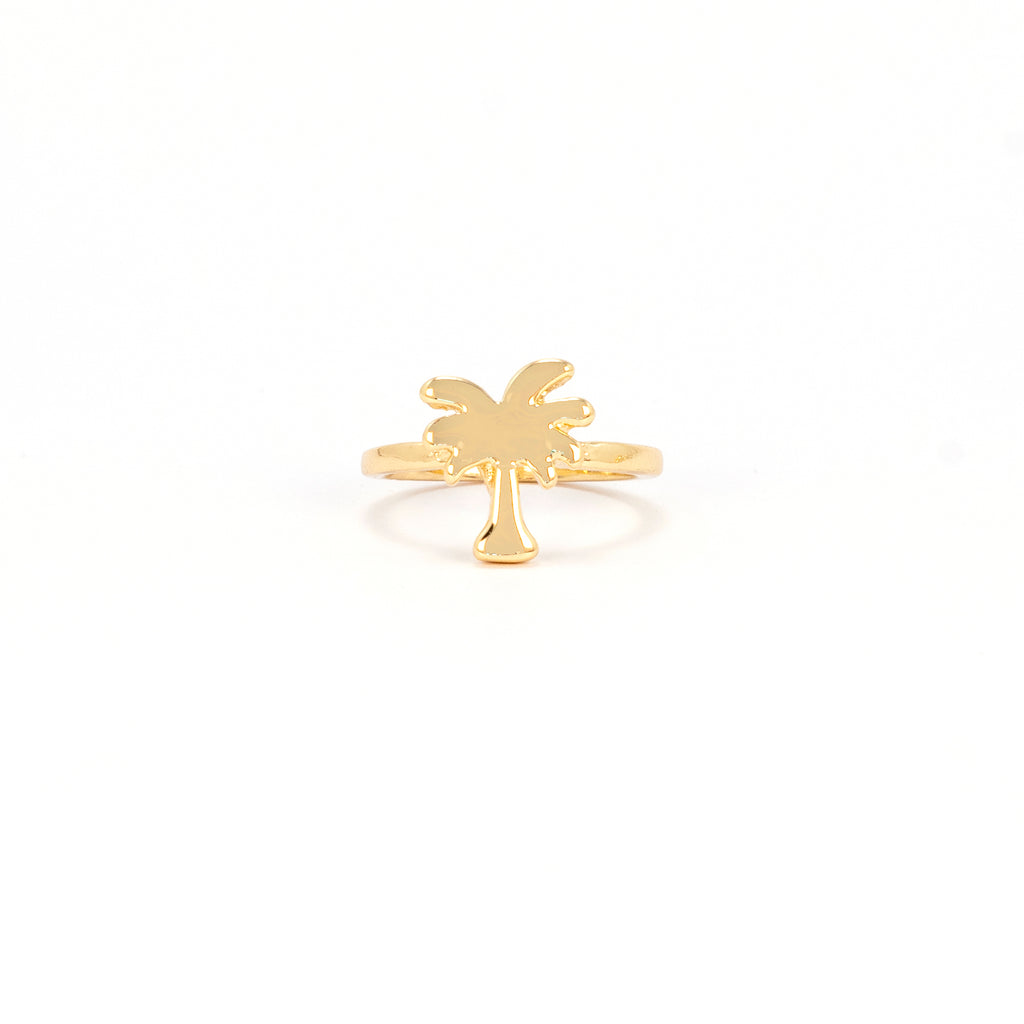 The Palm Tree Ring - Gold