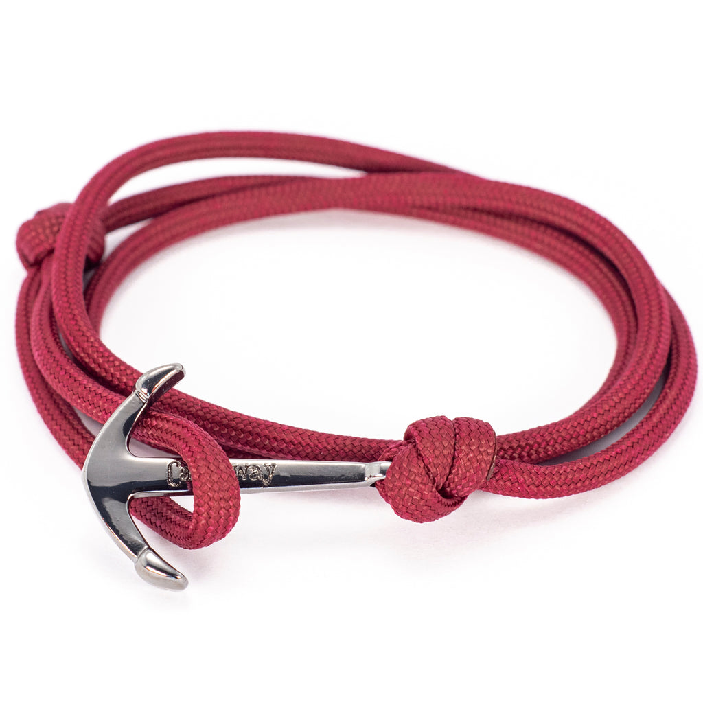 Anchor Bracelet - Red Sea 4mm