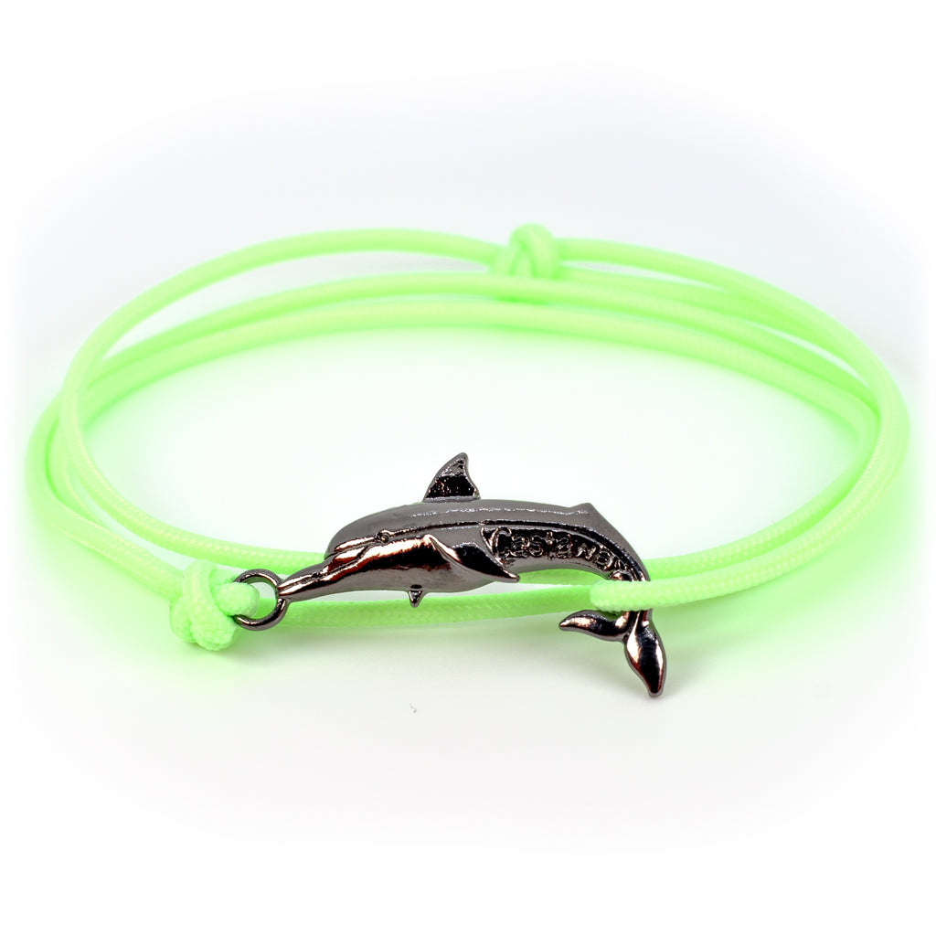 Dolphin Bracelet - Glowfish Green