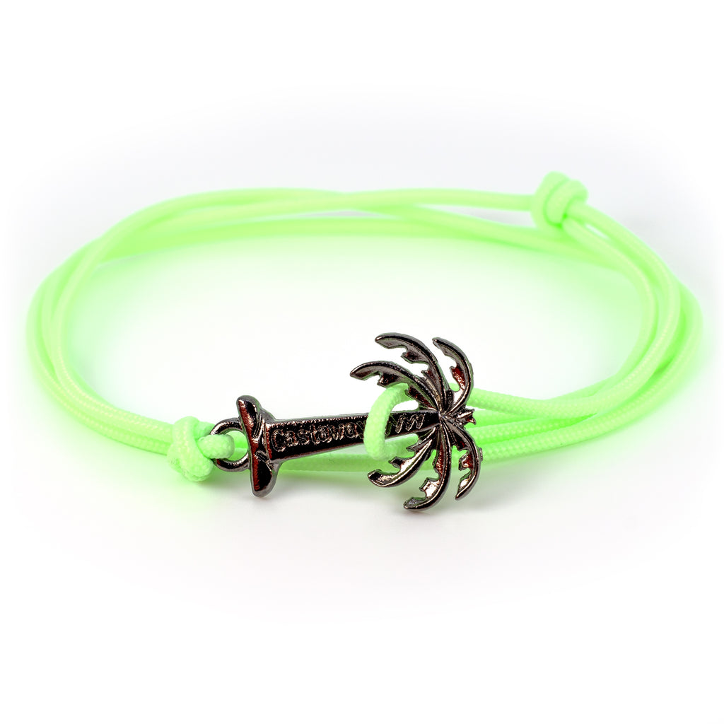 The Palmy Bracelet - Glowfish Green
