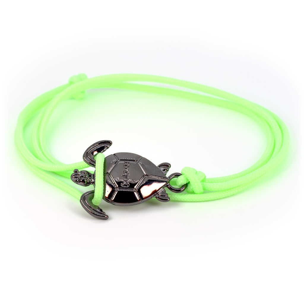 Turtle Bracelet - Glowfish Green