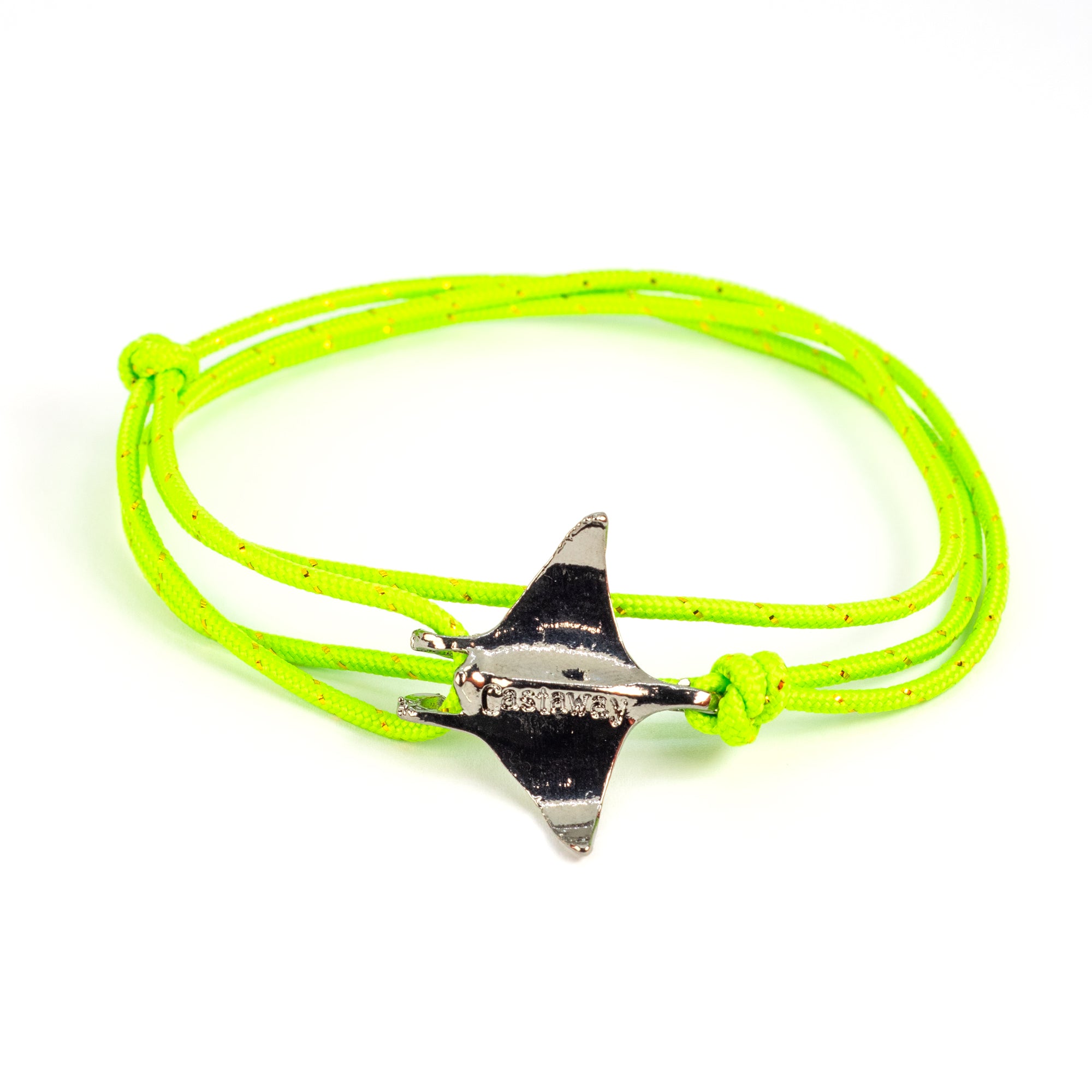 Manta Ray Bracelet - Key Lime