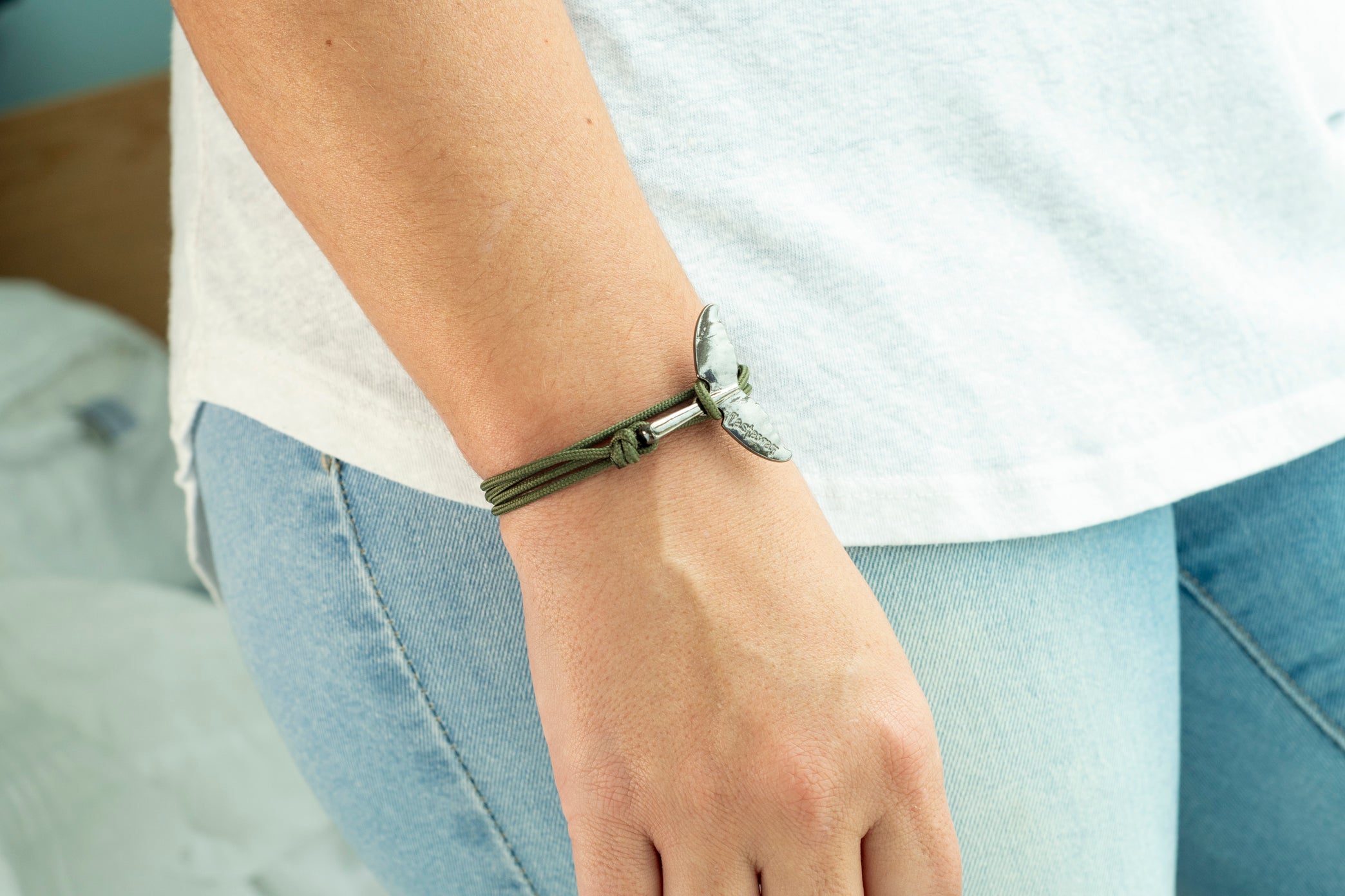 Whale Tail Bracelet - Mangrove