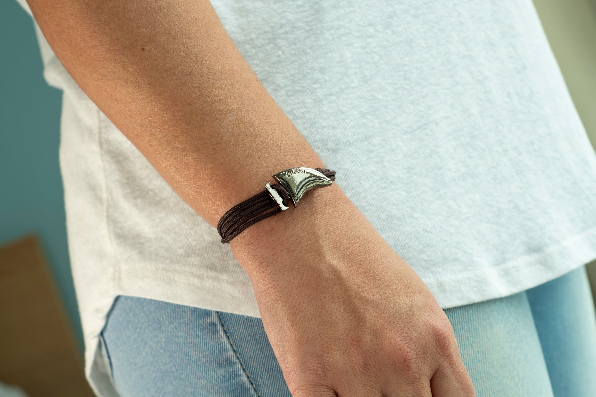 Shark Fin Bracelet - Tweed