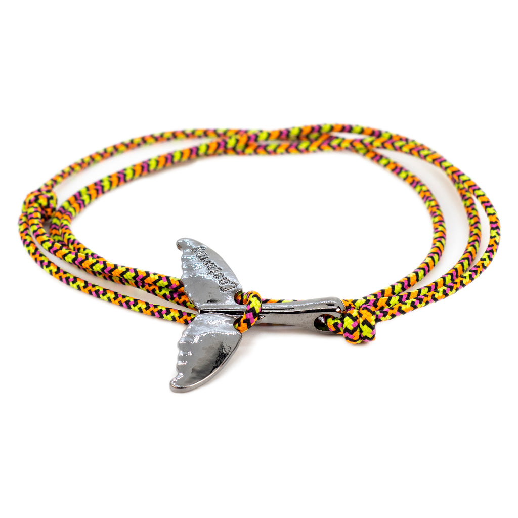 Whale Tail Bracelet - Hammer Coral