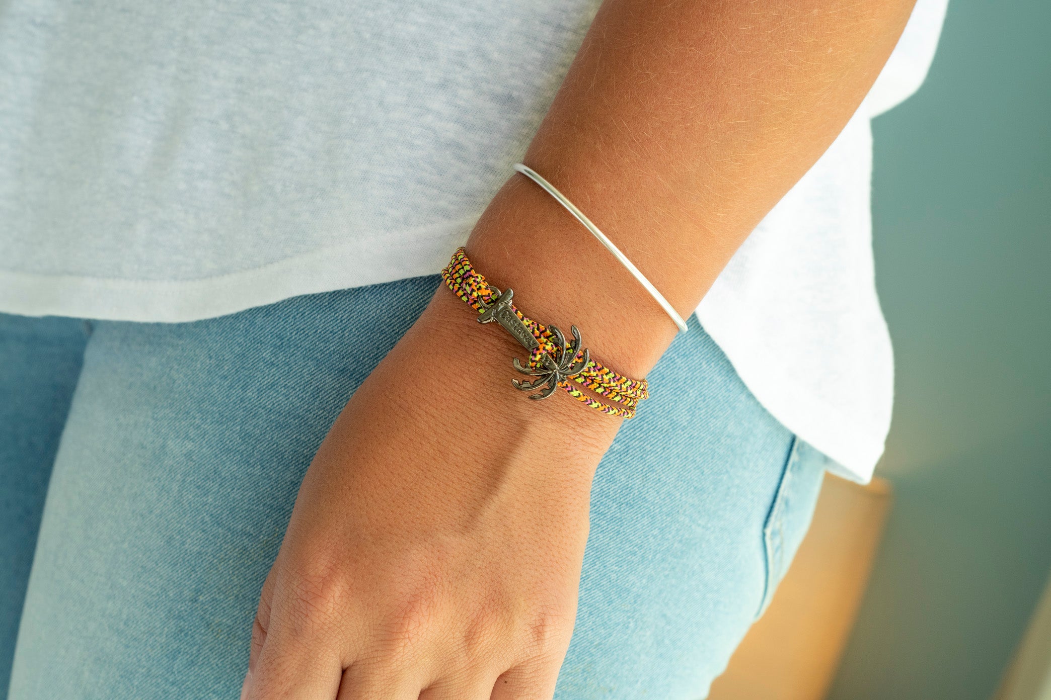 The Palmy Bracelet - Hammer Coral