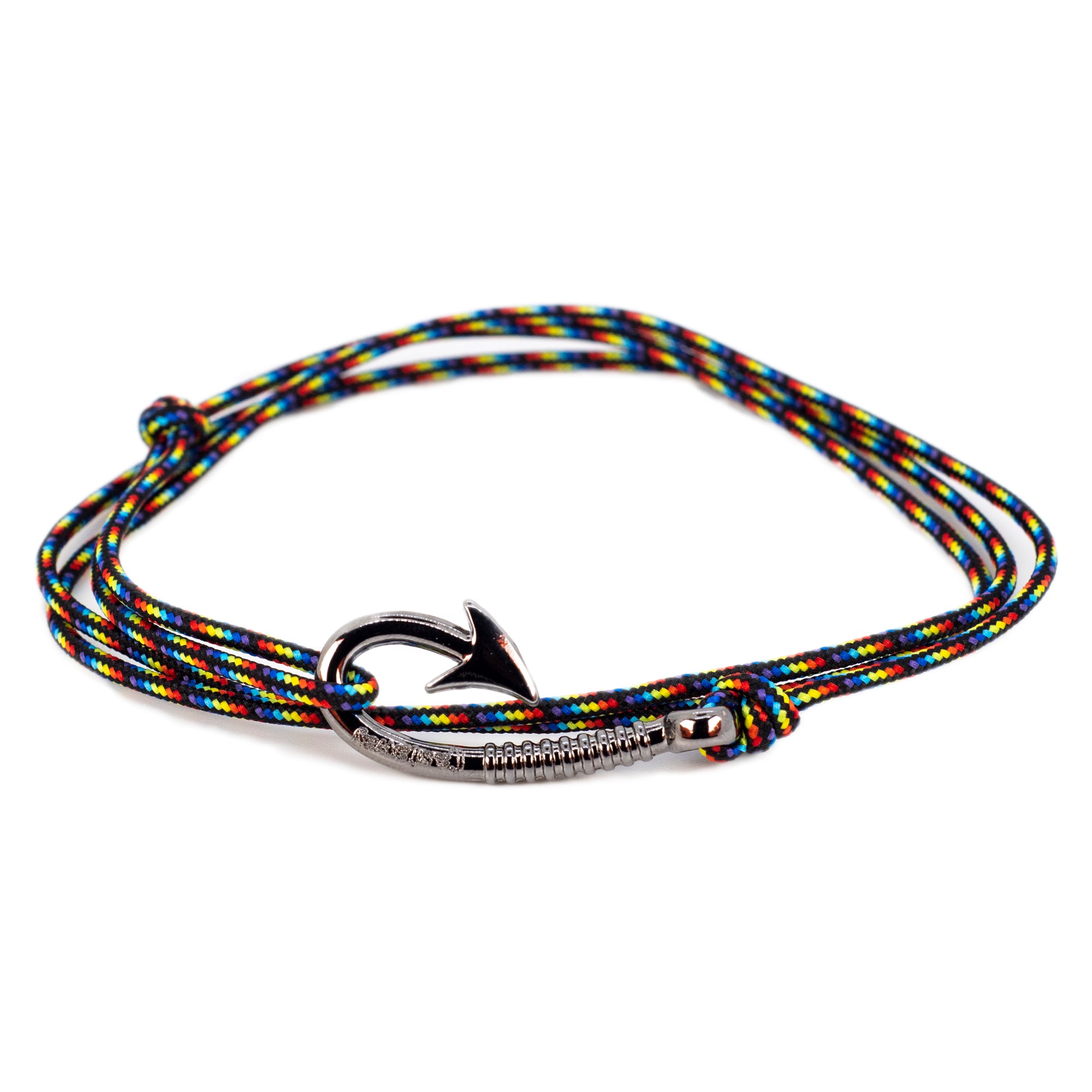 Fish Hook Bracelet - Rainbow