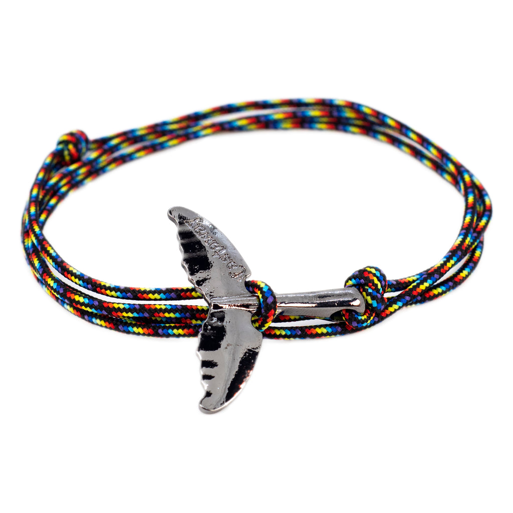 Whale Tail Bracelet - Rainbow