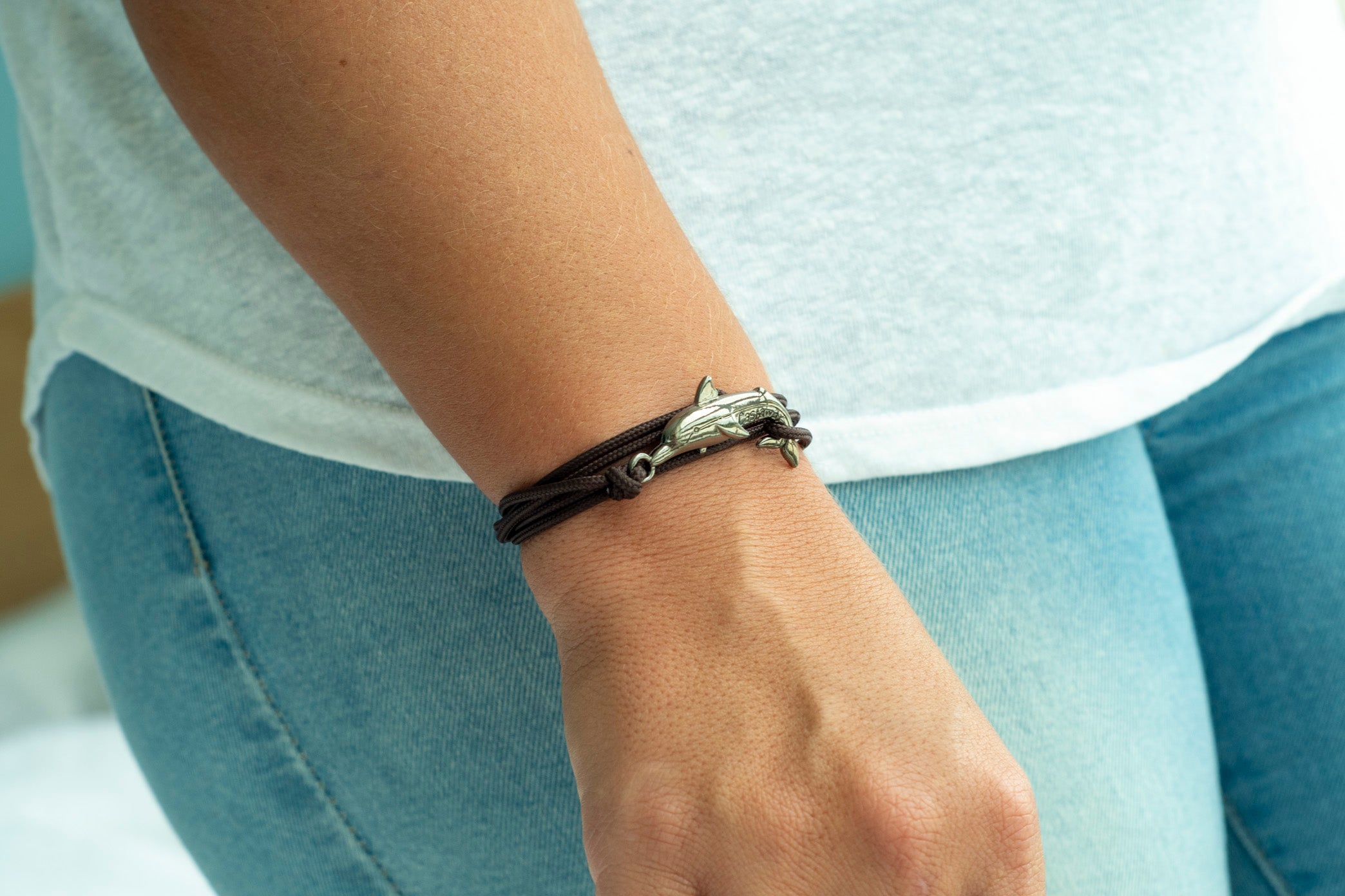 Dolphin Bracelet - Tweed